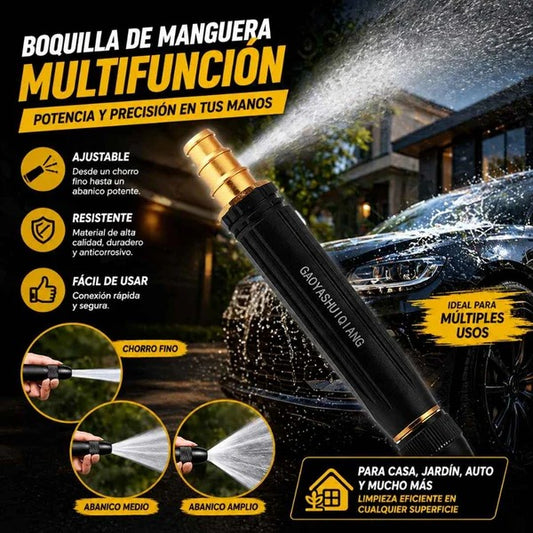 Boquilla de manguera multifuncion